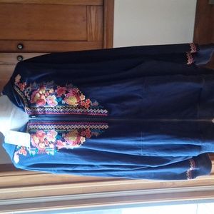 Hooded zip sweater 2X